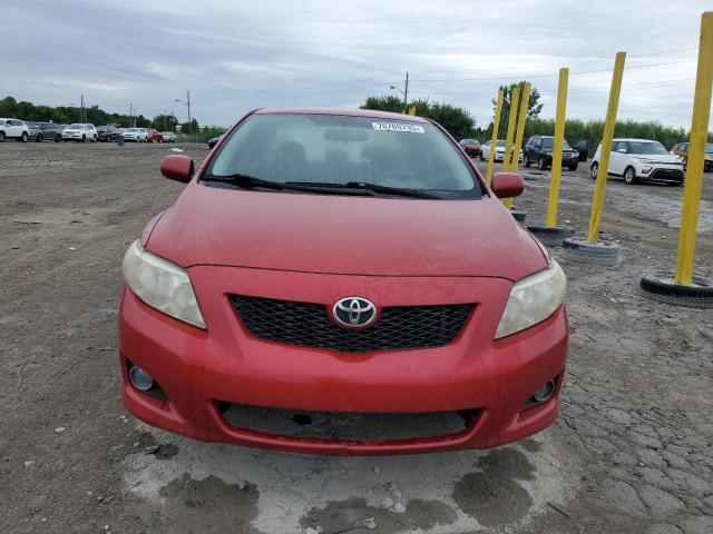 JTDBL40E69J030744 - 2009 TOYOTA COROLLA BASE Qırmızı foto 5