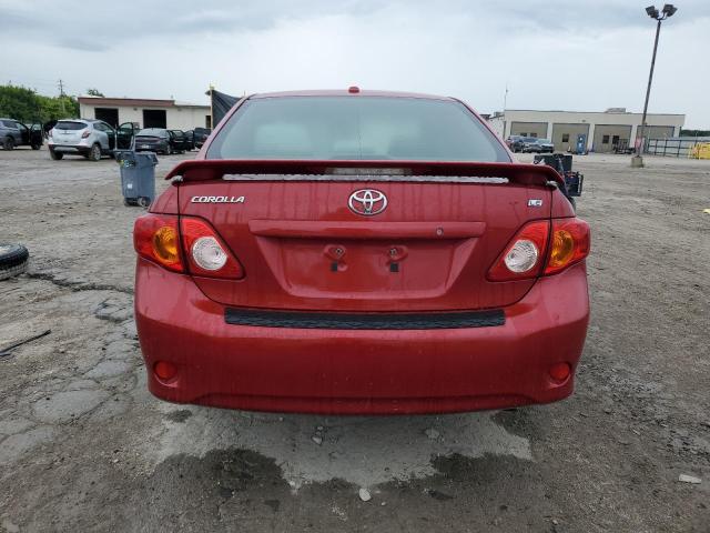 JTDBL40E69J030744 - 2009 TOYOTA COROLLA BASE Qırmızı foto 6