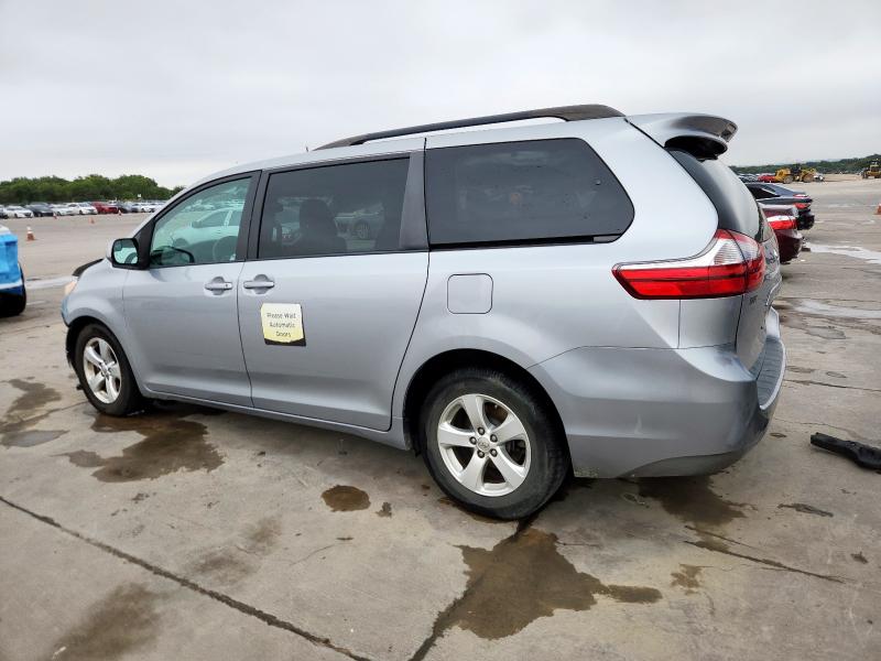 5TDKK3DC9GS700907 - 2016 TOYOTA SIENNA LE SILVER photo 2