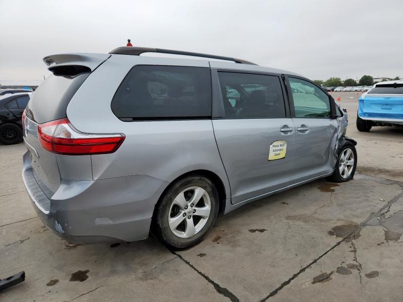 5TDKK3DC9GS700907 - 2016 TOYOTA SIENNA LE SILVER photo 3