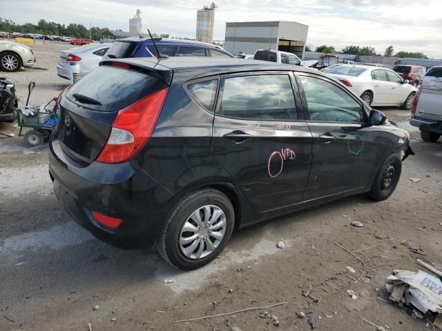 KMHCT5AE4HU310857 - 2017 HYUNDAI ACCENT SE BLACK photo 3