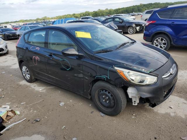 KMHCT5AE4HU310857 - 2017 HYUNDAI ACCENT SE BLACK photo 4