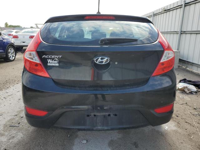 KMHCT5AE4HU310857 - 2017 HYUNDAI ACCENT SE BLACK photo 6