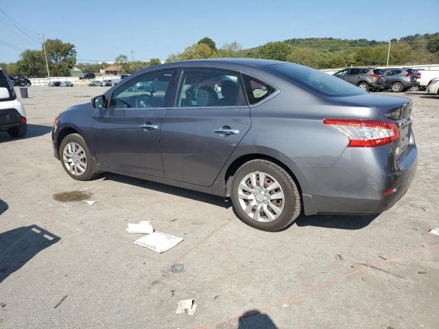 3N1AB7APXFY336436 - 2015 NISSAN SENTRA S GRAY photo 2