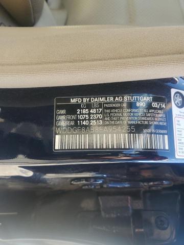 WDDGF8AB8EA954255 - 2014 MERCEDES-BENZ C 300 4MATIC BLUE photo 12