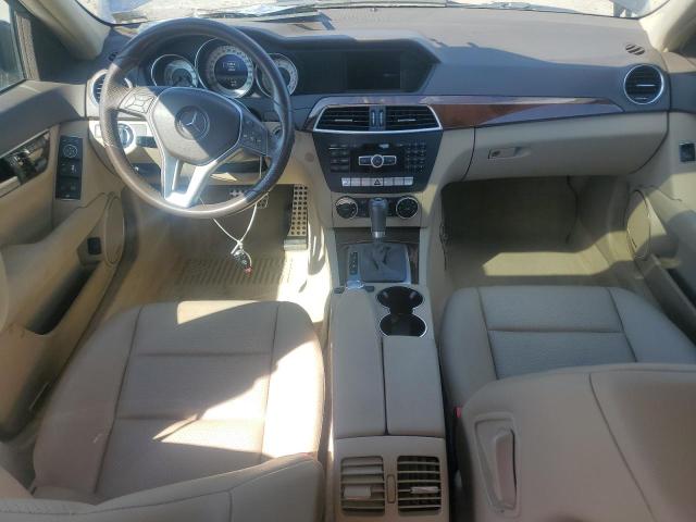 WDDGF8AB8EA954255 - 2014 MERCEDES-BENZ C 300 4MATIC BLUE photo 8