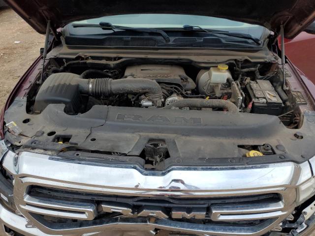 1C6SRFFTXKN701967 - 2019 RAM 1500 BIG HORN/LONE STAR MAROON photo 11