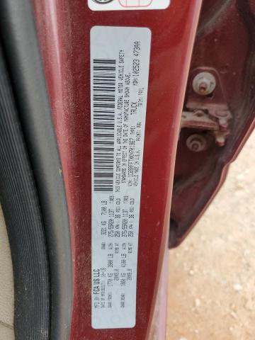 1C6SRFFTXKN701967 - 2019 RAM 1500 BIG HORN/LONE STAR MAROON photo 12