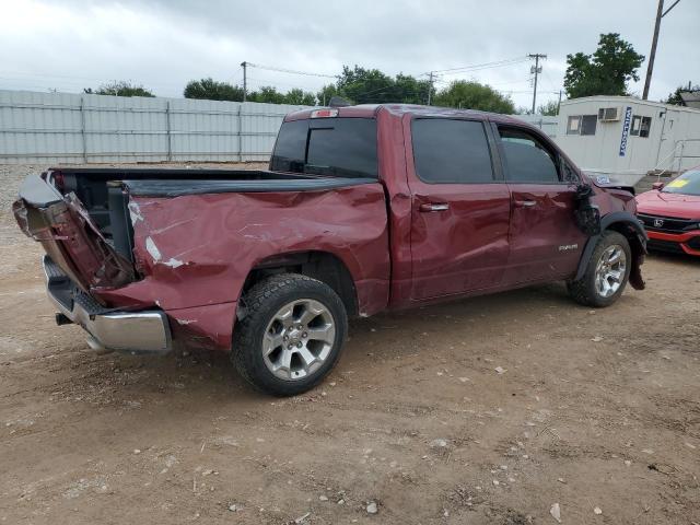 1C6SRFFTXKN701967 - 2019 RAM 1500 BIG HORN/LONE STAR MAROON photo 3