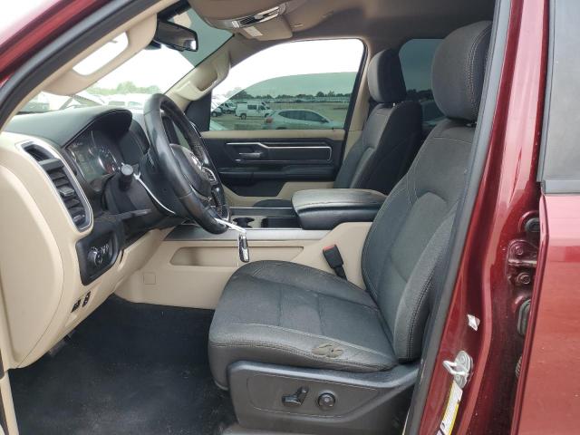 1C6SRFFTXKN701967 - 2019 RAM 1500 BIG HORN/LONE STAR MAROON photo 7