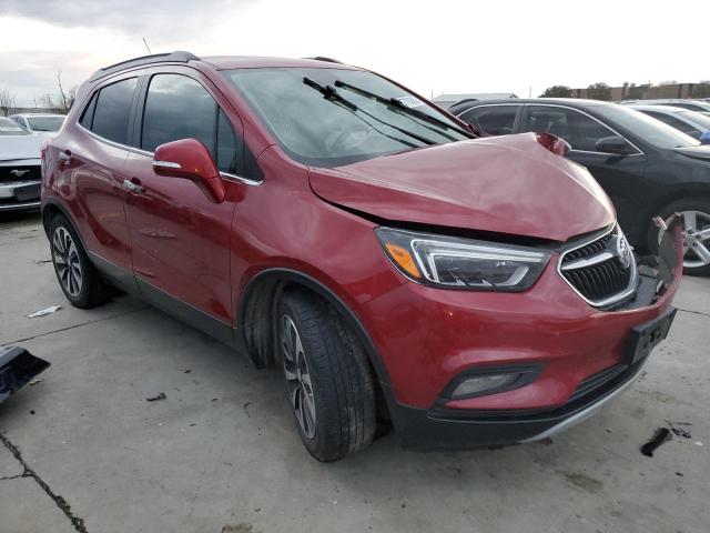 KL4CJCSB3HB040559 - 2017 BUICK ENCORE ESSENCE BURGUNDY photo 4