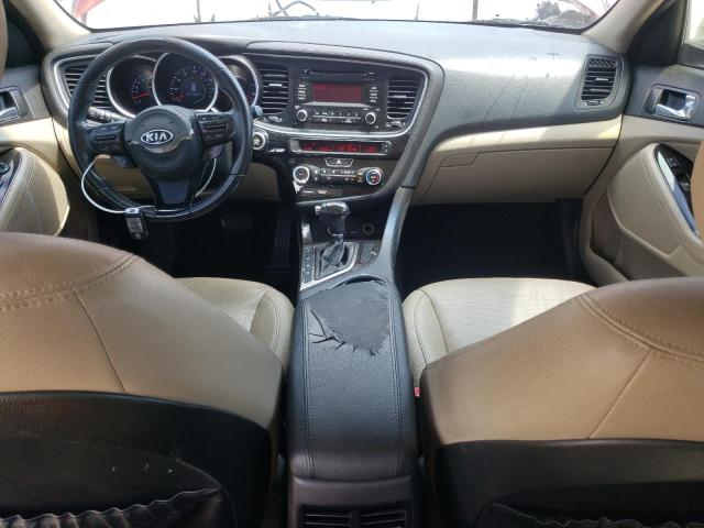 5XXGN4A76FG395618 - 2015 KIA OPTIMA EX RED photo 8