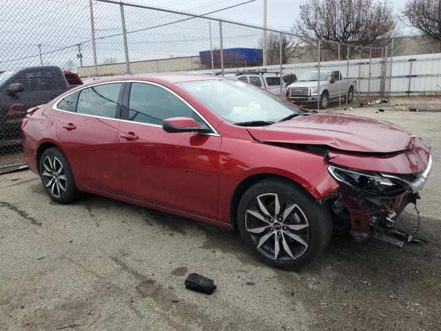 1G1ZG5ST8MF066329 - 2021 CHEVROLET MALIBU RS RED photo 4