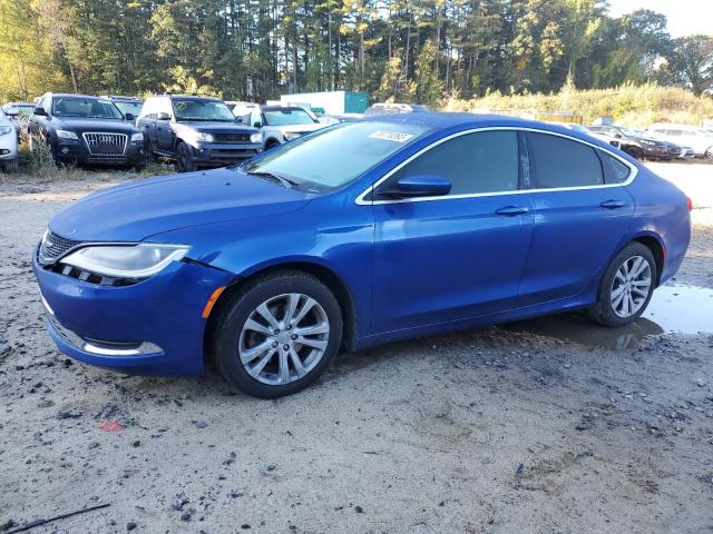 1C3CCCAB5FN632563 - 2015 CHRYSLER 200 LIMITED BLUE photo 1