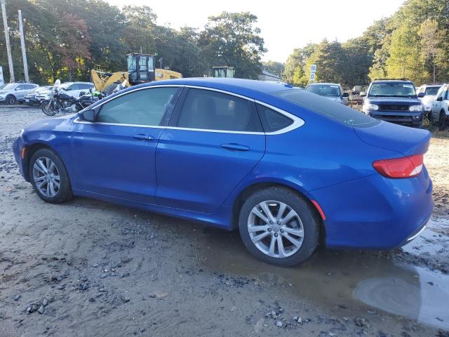 1C3CCCAB5FN632563 - 2015 CHRYSLER 200 LIMITED BLUE photo 2