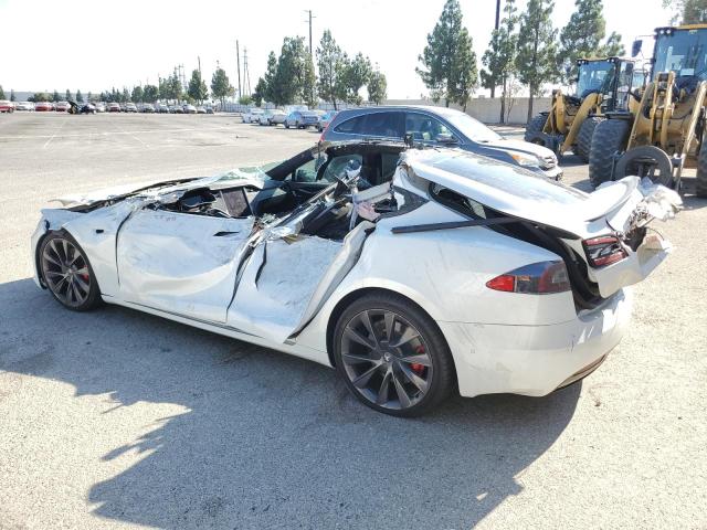 5YJSA1E46KF331354 - 2019 TESLA MODEL S Белый фото 2