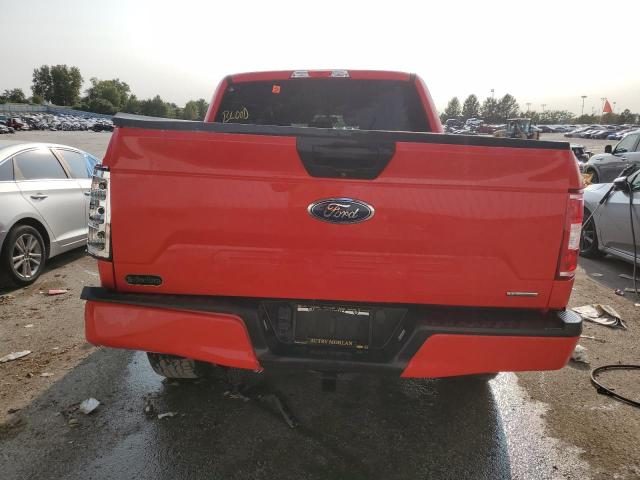 1FTEW1EP9KKD62349 - 2019 FORD F150 SUPERCREW RED photo 6