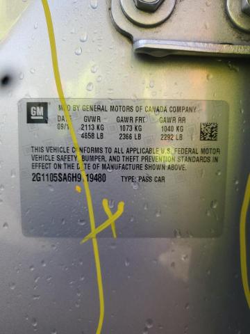 2G1105SA6H9119480 - 2017 CHEVROLET IMPALA LT Gümüş foto 13
