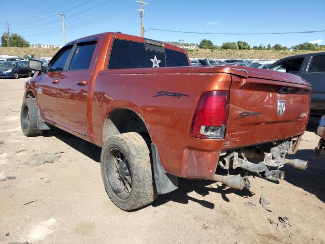 1C6RR7MTXDS696698 - 2013 RAM 1500 SPORT ORANGE photo 2