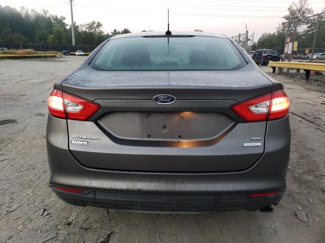 3FA6P0HD8ER251035 - 2014 FORD FUSION SE GRAY photo 6