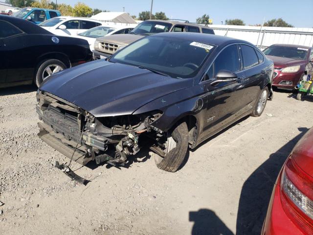 3FA6P0PU2GR202532 - 2016 FORD FUSION SE PHEV GRAY photo 1