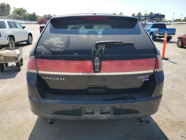 2LMDU88C18BJ37624 - 2008 LINCOLN MKX BLACK photo 6