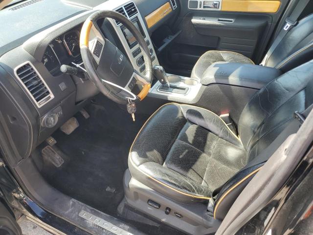 2LMDU88C18BJ37624 - 2008 LINCOLN MKX BLACK photo 7