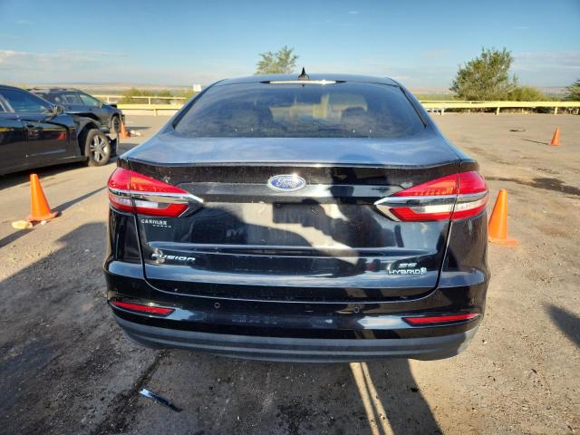 3FA6P0LU4KR262780 - 2019 FORD FUSION SE BLACK photo 6