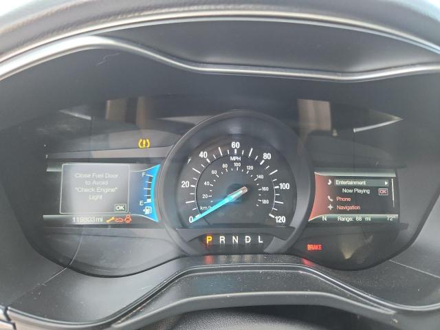 3FA6P0LU4KR262780 - 2019 FORD FUSION SE BLACK photo 9