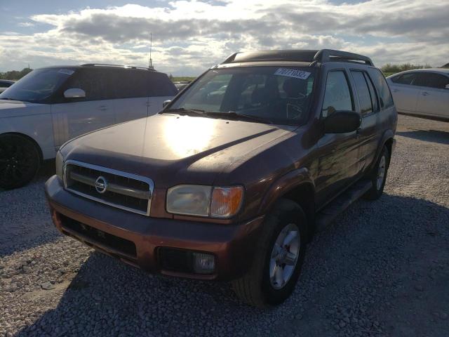 JN8DR09Y53W805630 - 2003 NISSAN PATHFINDER LE ბურგუნდია ფოტო 1