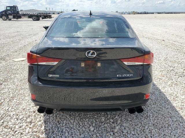 JTHBA1D23H5045423 - 2017 LEXUS IS 200T BLACK photo 6