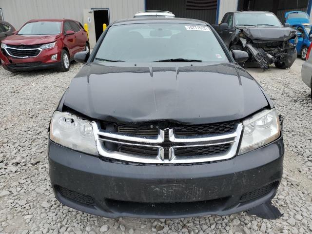 1C3CDZCBXCN287037 - 2012 DODGE AVENGER SXT BLACK photo 5