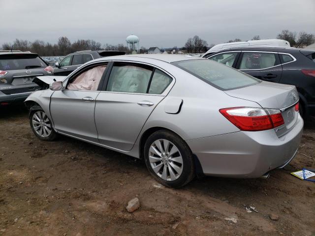 1HGCR3F83DA035098 - 2013 HONDA ACCORD EXL SILVER photo 2