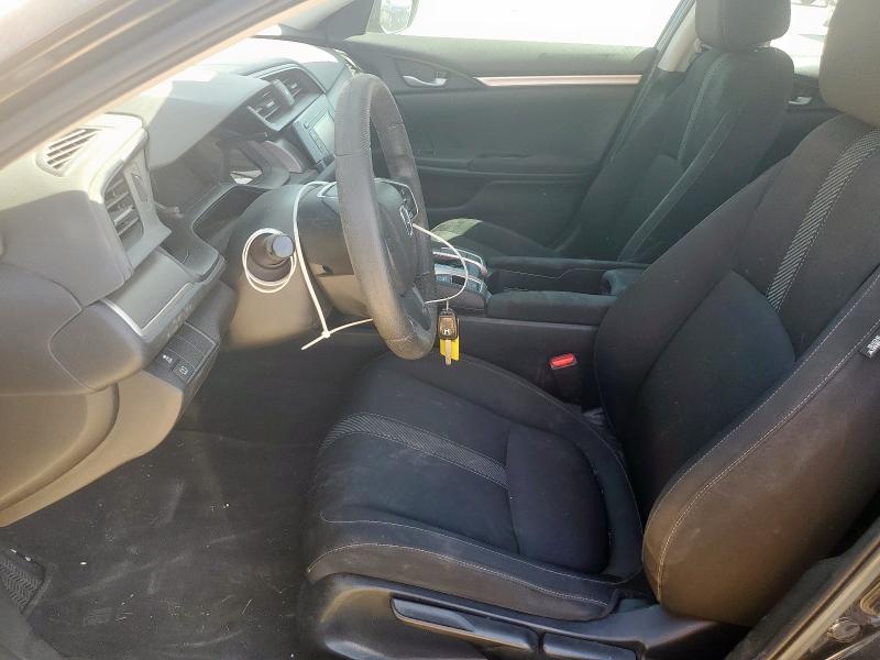 19XFC2F55JE021225 - 2018 HONDA CIVIC LX BLACK photo 7