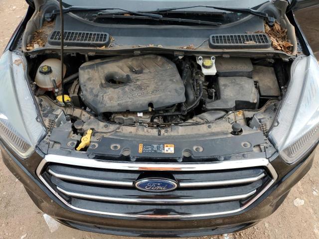 1FMCU0HD2JUD50177 - 2018 FORD ESCAPE SEL შავი ფოტო 12