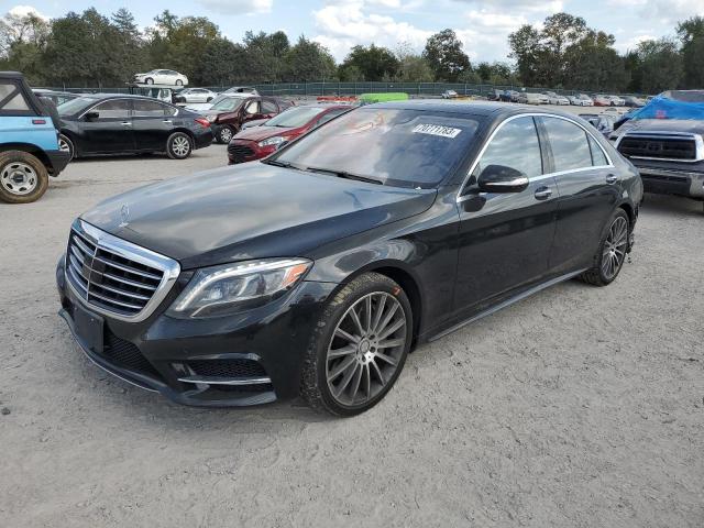 WDDUG8FB1FA116059 - 2015 MERCEDES-BENZ S 550 4MATIC BLACK photo 1