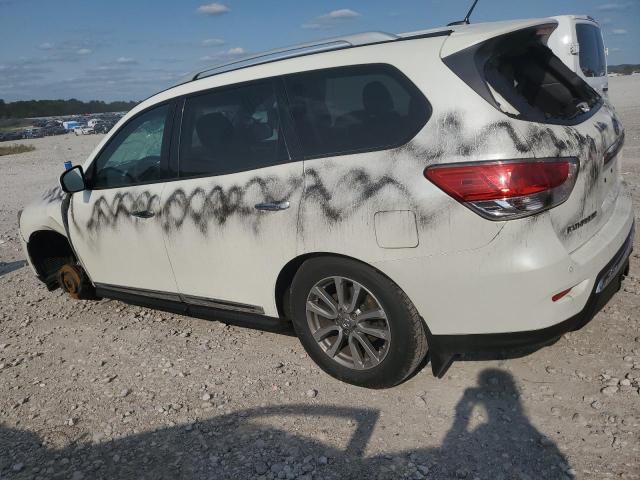 5N1AR2MN3FC674819 - 2015 NISSAN PATHFINDER S WHITE photo 2