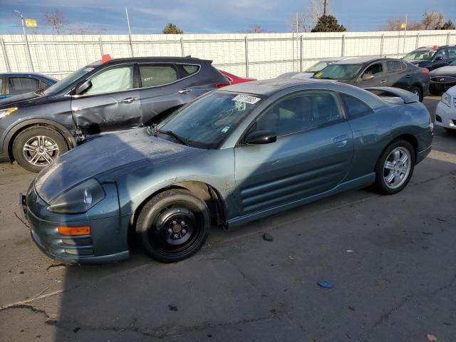 4A3AC84H01E143235 - 2001 MITSUBISHI ECLIPSE GT TEAL photo 1