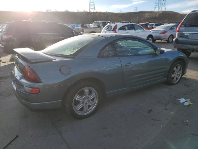 4A3AC84H01E143235 - 2001 MITSUBISHI ECLIPSE GT TEAL photo 3