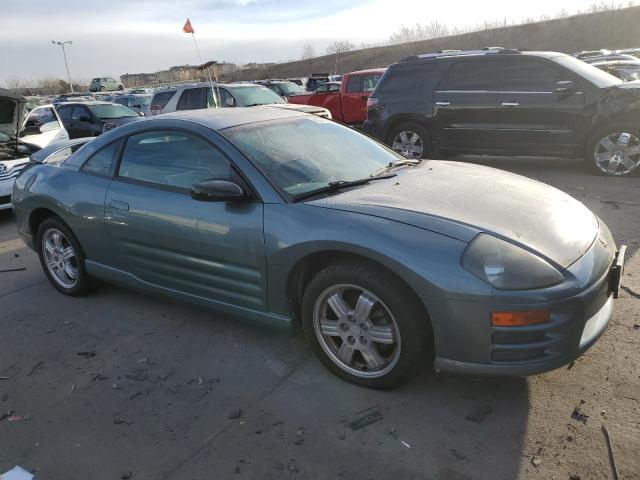 4A3AC84H01E143235 - 2001 MITSUBISHI ECLIPSE GT TEAL photo 4