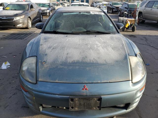 4A3AC84H01E143235 - 2001 MITSUBISHI ECLIPSE GT TEAL photo 5