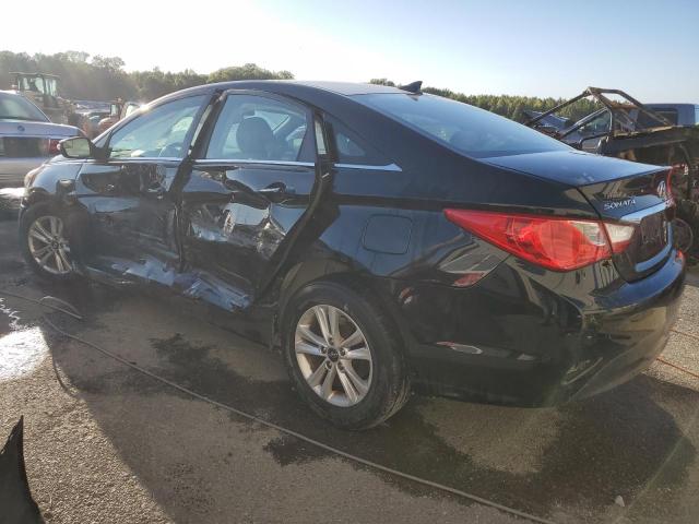 5NPEB4AC6EH831514 - 2014 HYUNDAI SONATA GLS BLACK photo 2