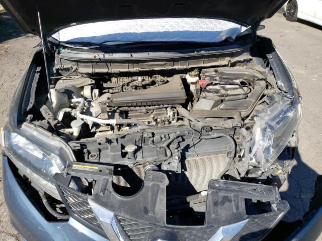 JN8AT2MT1GW008616 - 2016 NISSAN ROGUE S BLUE photo 11