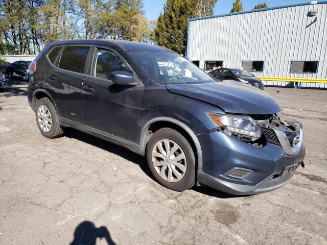 JN8AT2MT1GW008616 - 2016 NISSAN ROGUE S BLUE photo 4