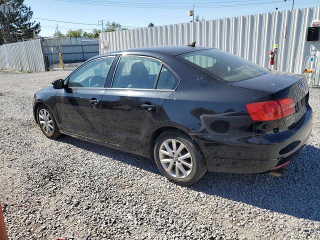 3VWDZ7AJ9BM332877 - 2011 VOLKSWAGEN JETTA SE BLACK photo 2