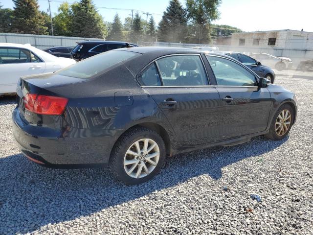 3VWDZ7AJ9BM332877 - 2011 VOLKSWAGEN JETTA SE BLACK photo 3