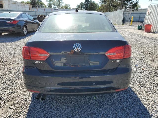 3VWDZ7AJ9BM332877 - 2011 VOLKSWAGEN JETTA SE BLACK photo 6