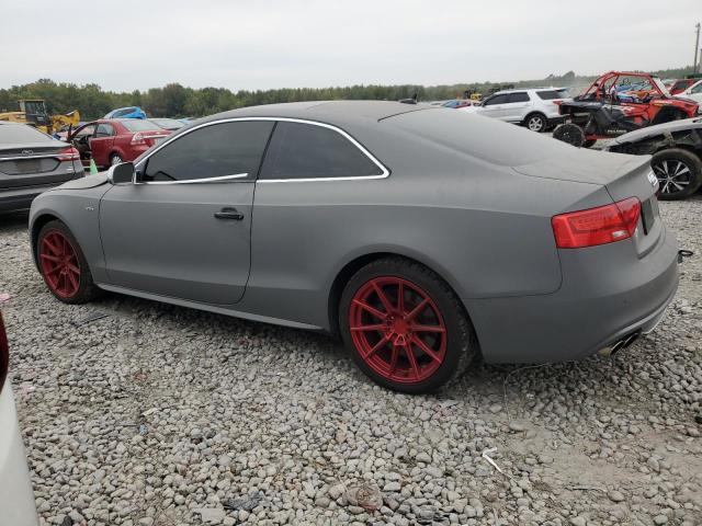 WAUCGAFR6DA027706 - 2013 AUDI S5 PREMIUM PLUS ნაცრისფერი ფოტო 2