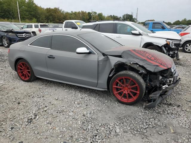 WAUCGAFR6DA027706 - 2013 AUDI S5 PREMIUM PLUS ნაცრისფერი ფოტო 4