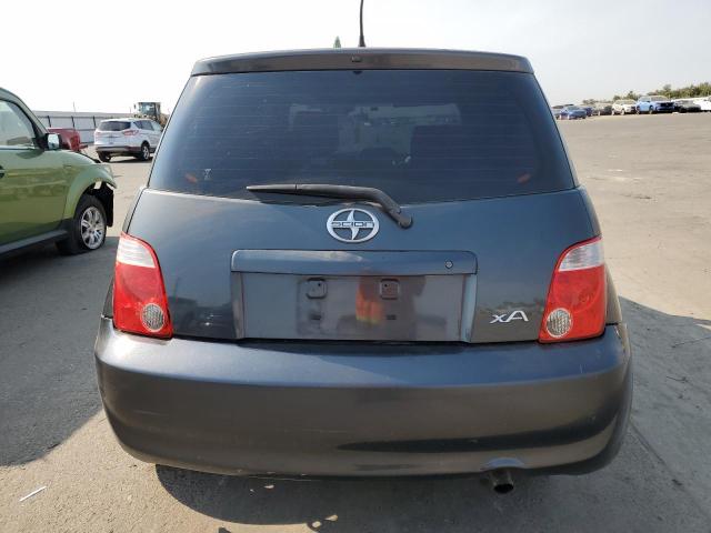 JTKKT604160151856 - 2006 TOYOTA SCION XA CHARCOAL photo 6